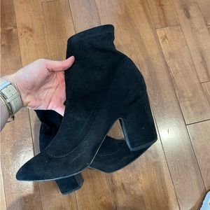 Suede Booties